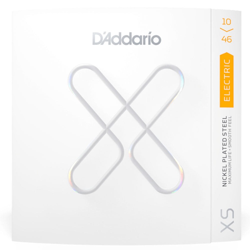 D’Addario XSE1046 Electric Guitar String Set – XS Coated Nickel Regular Light 10-46