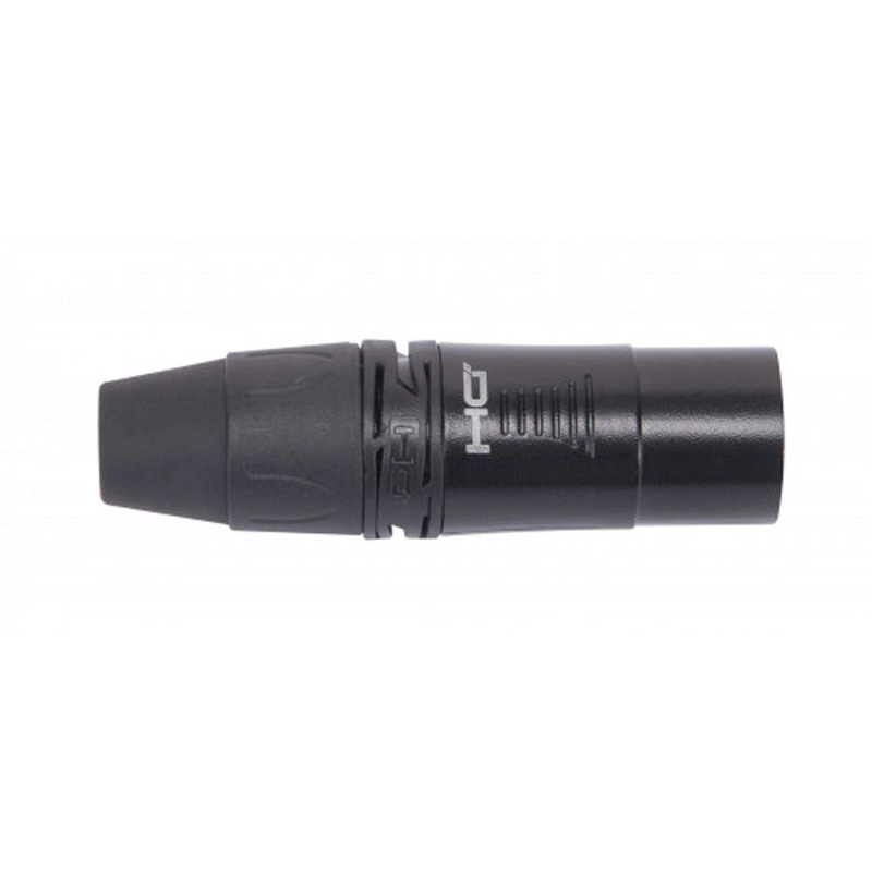 DieHard DHMX3PBK ONEHERO Cable Mount Connector – XLR Male – Black