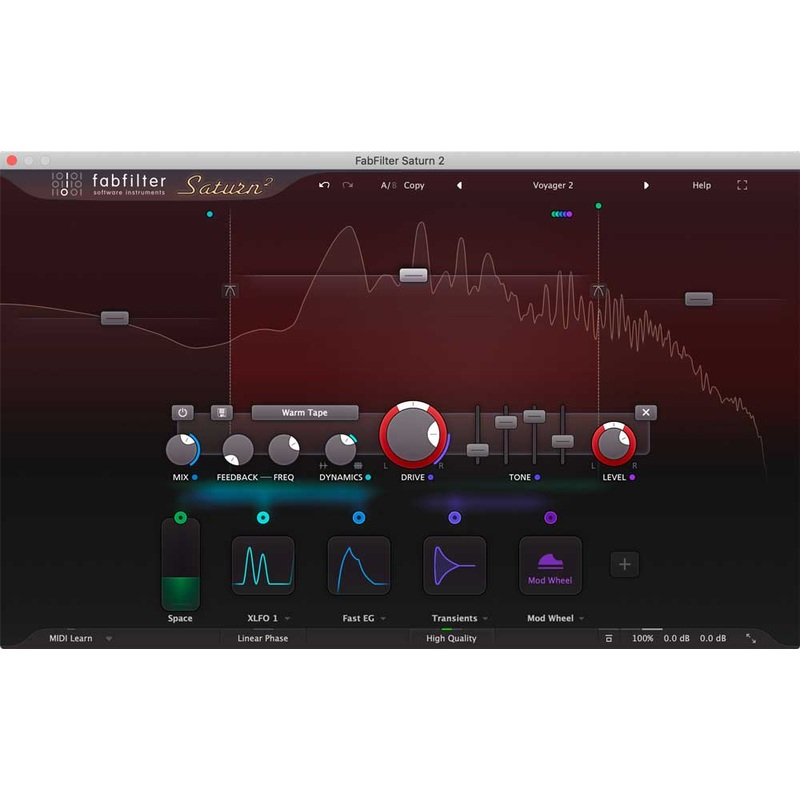 FabFilter Saturn 2 Multi-band Distortion with Visual Mod [Download]