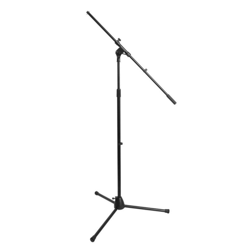On-Stage MS7701B Euro Boom Microphone Stand – Black