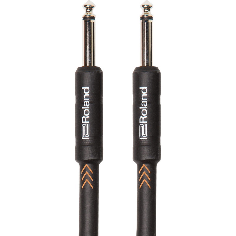 Roland RIC-B10 Black Series Straight to Straight Instrument Cable – 10 ft.