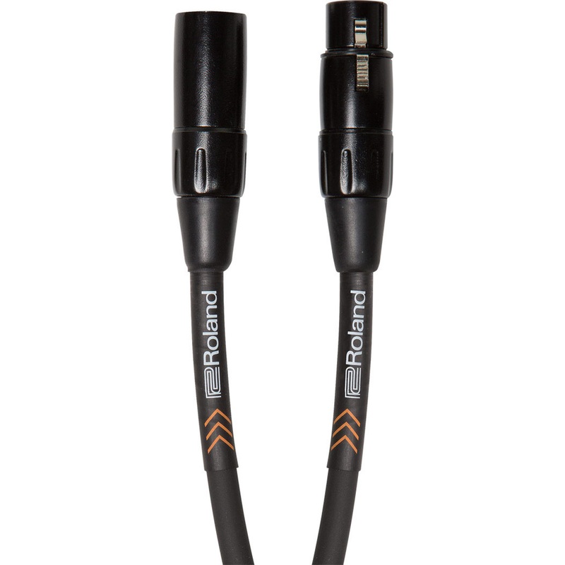 Roland RMC-B15 Black Series Microphone Cable with XLR Connectors – 15 ft.