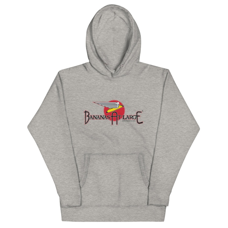 Bananas at Large Pullover Hoodie, Retro Logo – Unisex