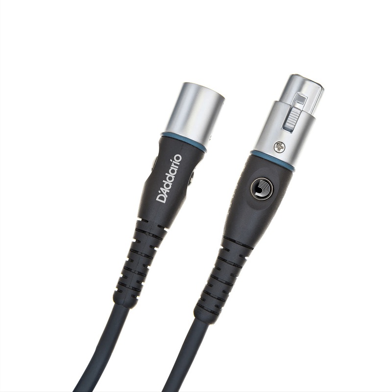 D’Addario PW-M-05 Custom Series Microphone/Powered Speaker Cable – XLR to XLR – 5ft