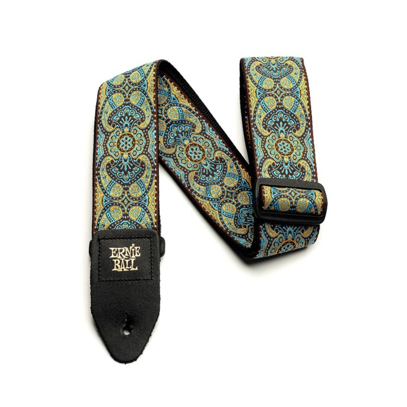 Ernie Ball P04098 Jacquard Design Polypro 2 in. Guitar Strap – Imperial Paisley