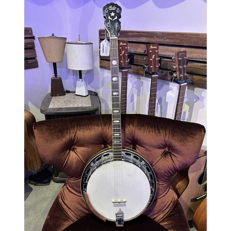 Lida (Iida) Vintage Custom Made 4 String Plectrum Banjo Gibson Style Resonator (Pre-Owned)