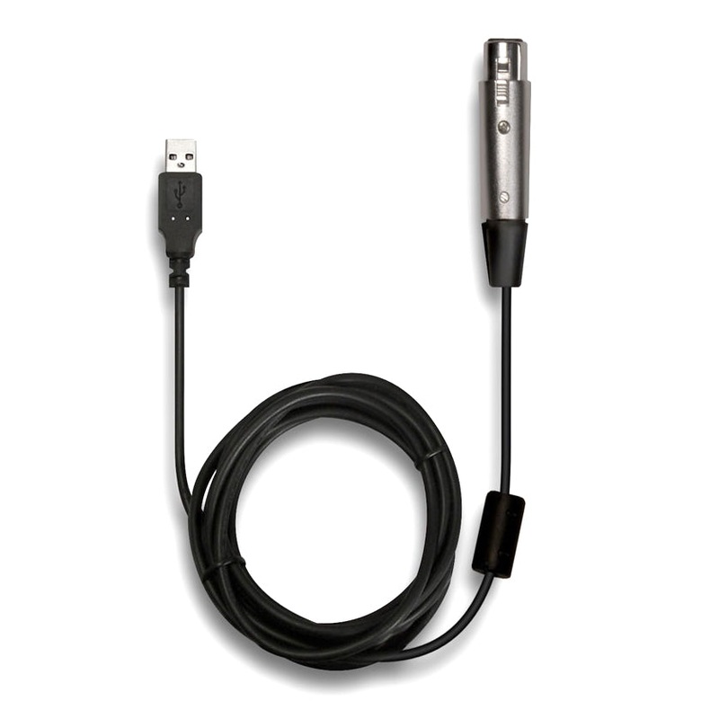 Nady UIC-10 USB-XLR Interface XLR to USB Cable – 10 ft.