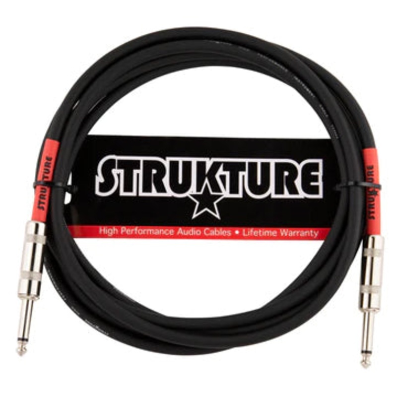 Strukture PRO207G Straight to Straight Instrument Cable – Black – 20 ft.