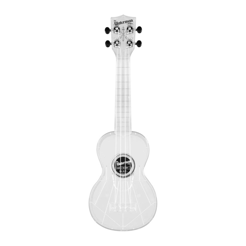 Kala KA-SWT Transparent Ice Soprano Waterman Ukulele