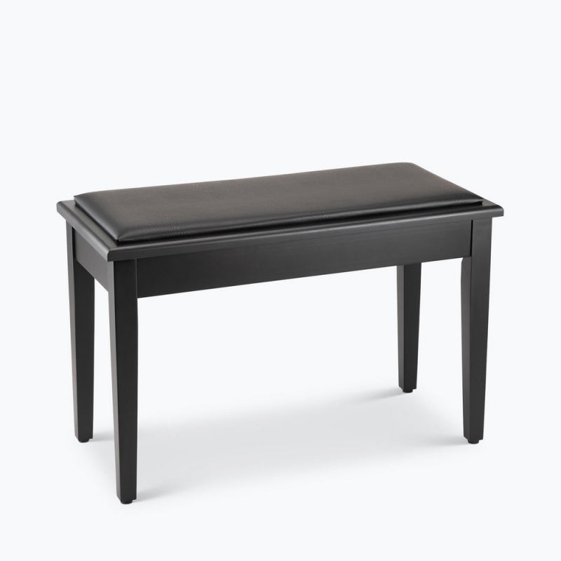 On-Stage KB8904B Deluxe Piano Bench with Storage Compartment