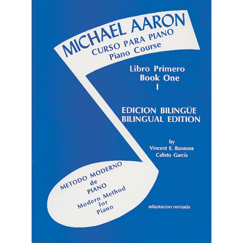Alfred – 00-11674X – Michael Aaron Bilingual Piano Course – Curso Para Piano – Book 1