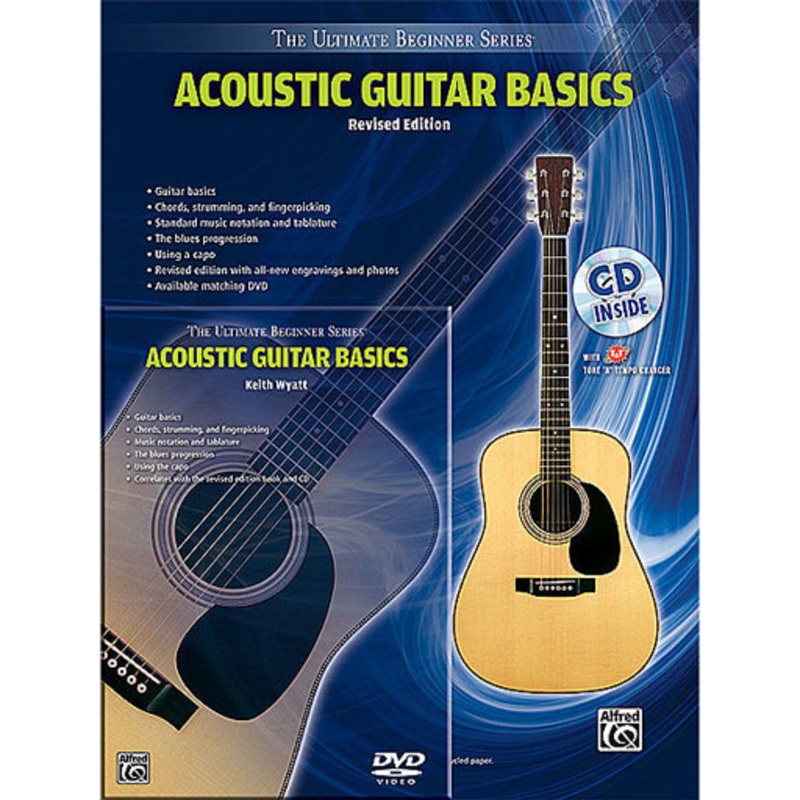 Alfred Ultimate Beginner Series Mega Pak, Acoustic Guitar Basics, Revised Edition