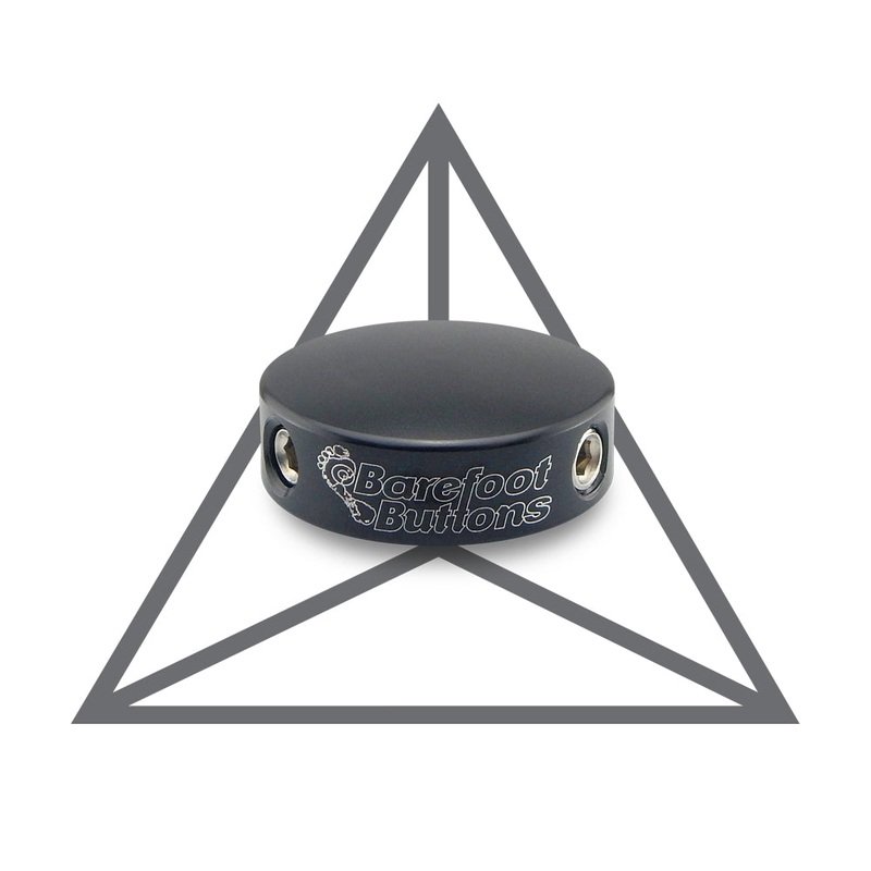 Barefoot Buttons V1 Mini Footswitch Cap – Black