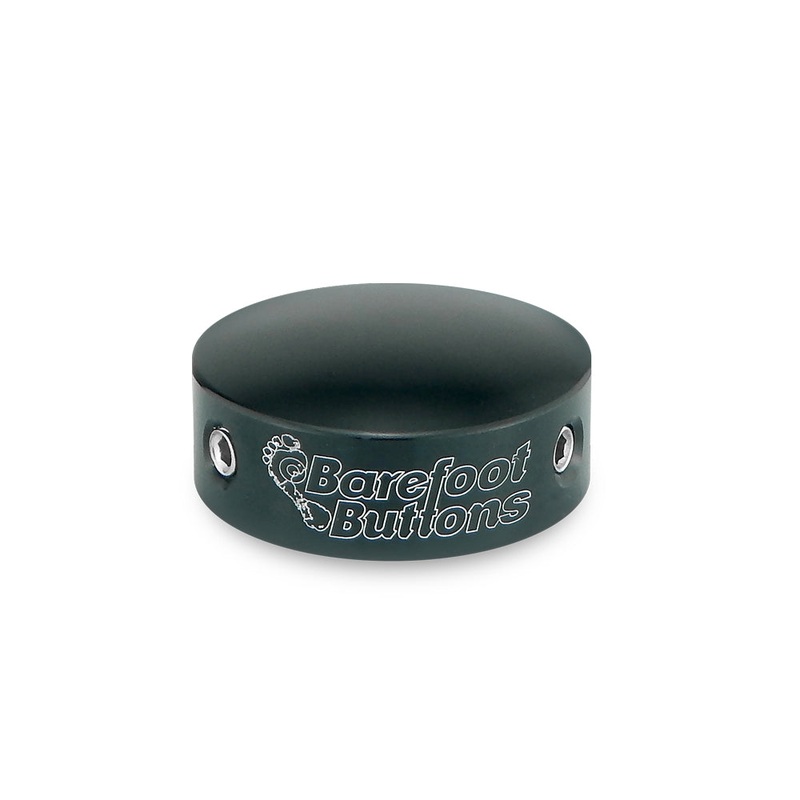 Barefoot Buttons V1 Standard Footswitch Cap – Black