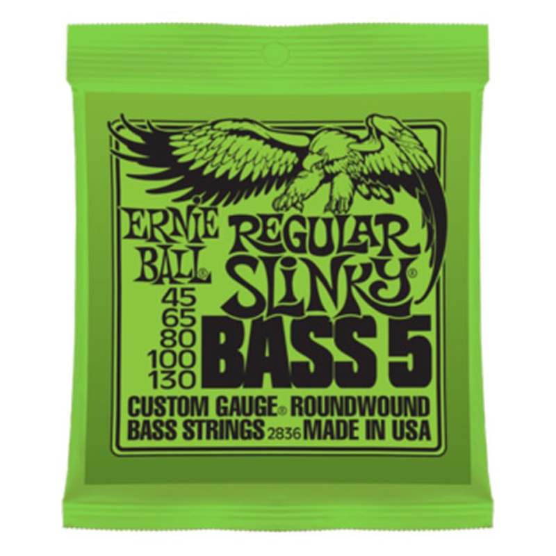 Ernie Ball Regular Slinky 5-String Bass Nickel Wound
