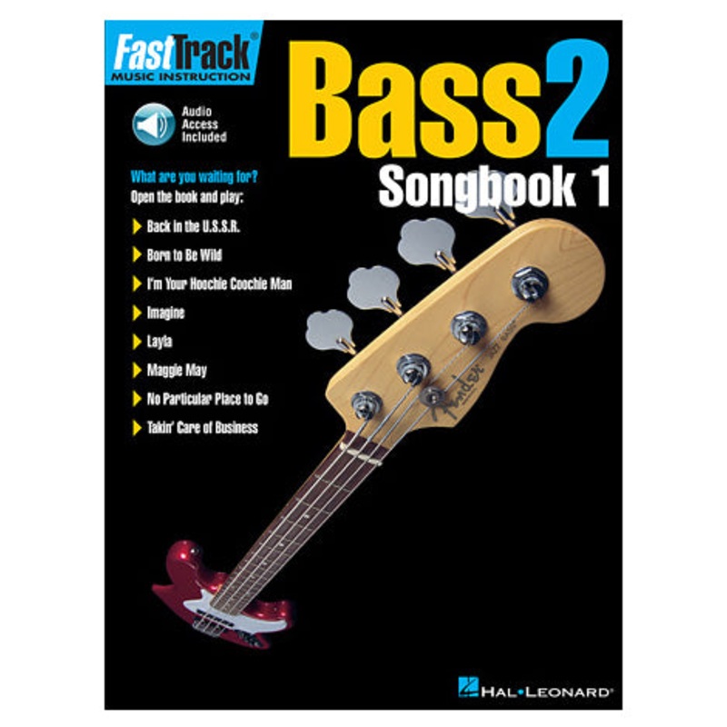 Hal Leonard FastTrack Bass Songbook 1 – Level 2