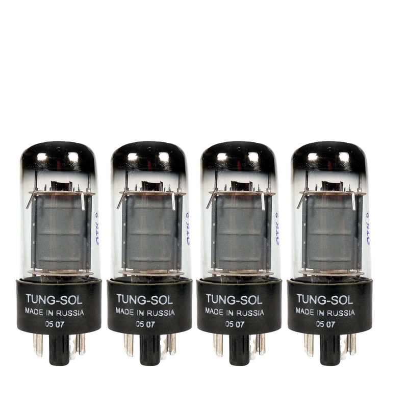 Tung-Sol 6V6 Vacuum Tubes – Platinum Matched Quad Set