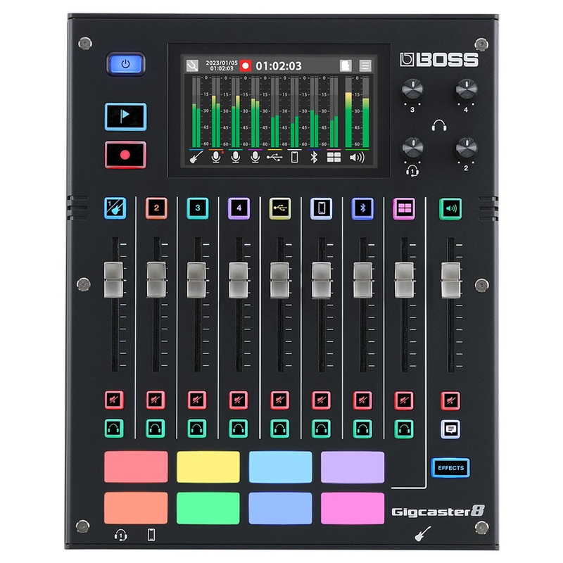 BOSS GCS-8 Gigcaster 8 Audio Streaming Mixer