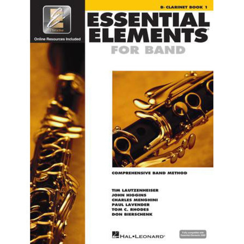 Hal Leonard – HL00862569 -Essential Elements for Band  Bb Clarinet Book 1 with EEi