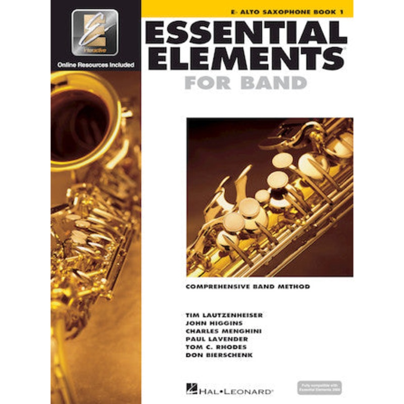 Hal Leonard – HL00862572 – Essential Elements for Band  Eb Alto Saxophone Book 1 with EEi