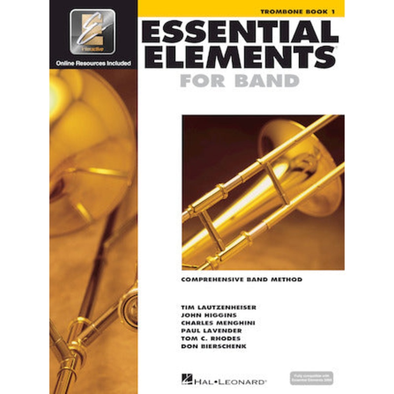 Hal Leonard – HL00862577 -Essential Elements for Band  Trombone Book 1 with EEi
