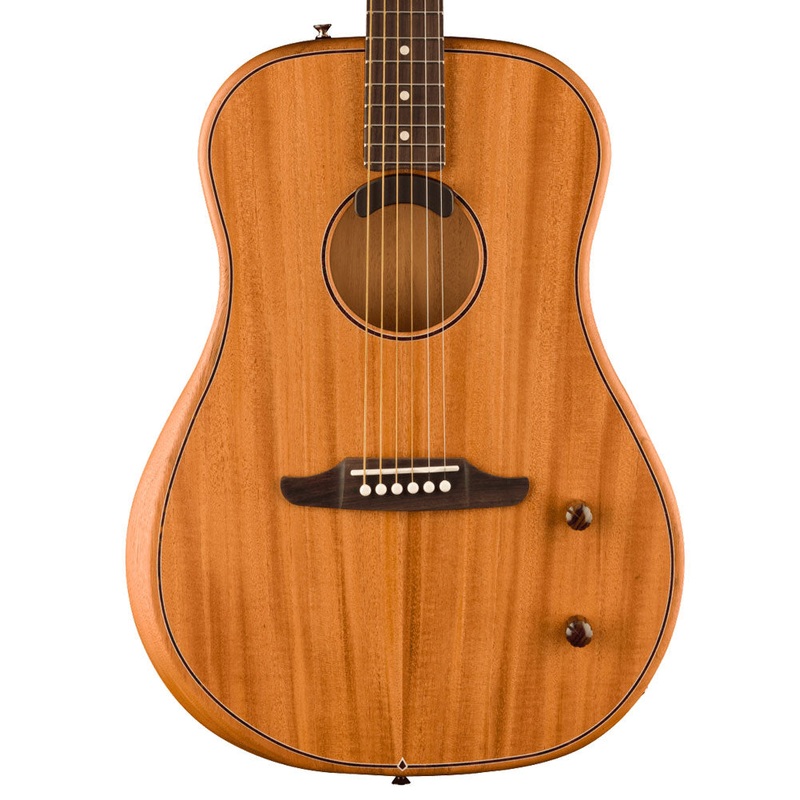 Fender Highway Series Dreadnought Acoustic-Electric Guitar – Rosewood Fingerboard – All Mahogany w/ Gig Bag