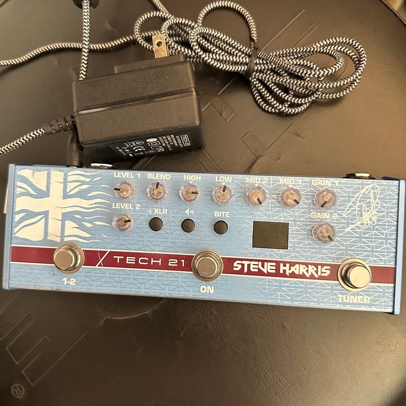 Tech 21 Steve Harris Signature SH1 SansAmp Bass Pedal (Pre-Owned)