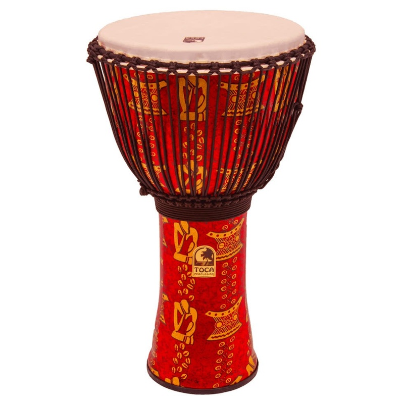 Toca Percussion Freestyle II Rope-Tuned Djembe 10 in. – Thinker
