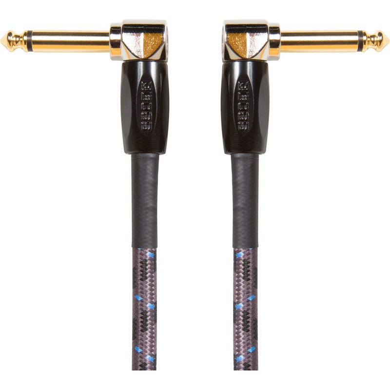 BOSS BIC-1AA Angle to Angle Instrument Cable – 1 ft.