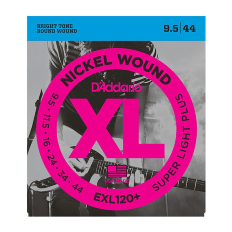 DAddario EXL120+ Nickel Wound Super Light Plus Electric Strings
