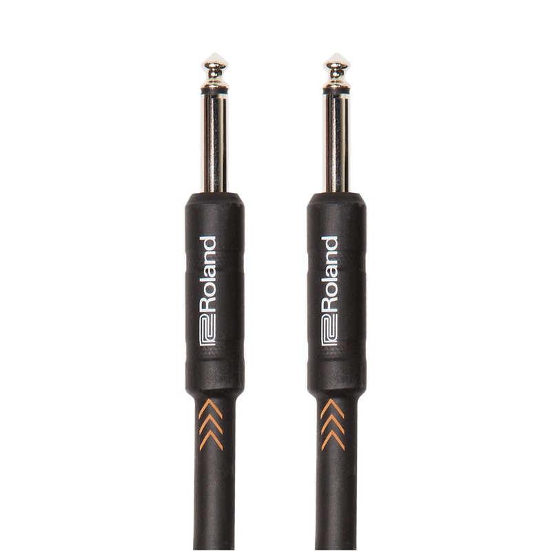 Roland RIC-B15 Black Series Straight to Straight Instrument Cable – 15 ft.