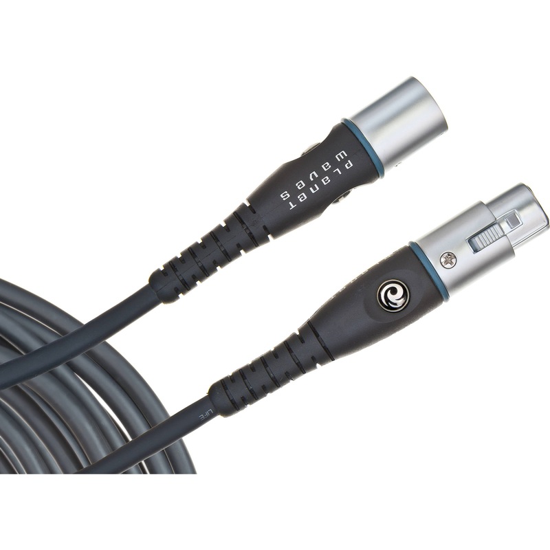 D’Addario Planet Waves Custom Series XLR Microphone Cable – 10 ft.