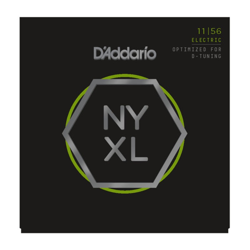 DAddario NYXL1156 Nickel Wound Electric Guitar Strings Medium Top/Extra-Heavy Bottom 11-56