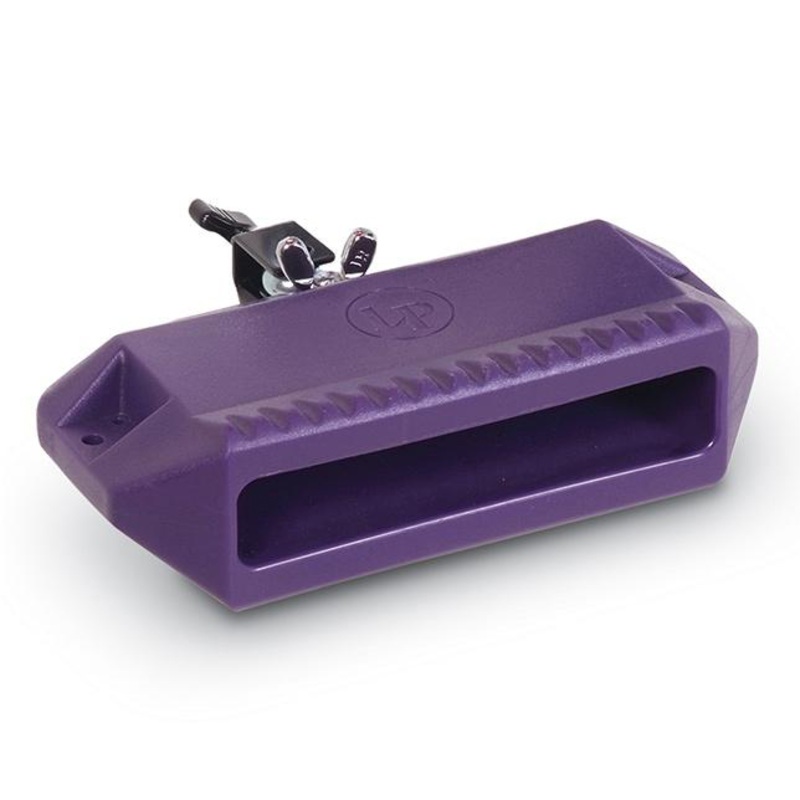 Latin Percussion LP1209 Large Guiro Jam Block Low Pitch – Purple