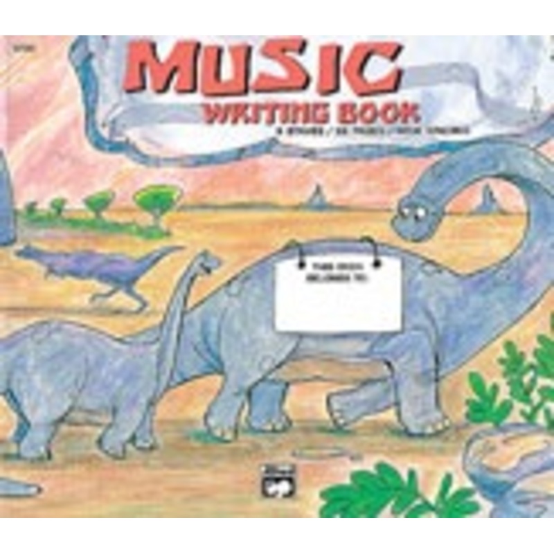 Alfred Basic Music Writing Book Manuscript