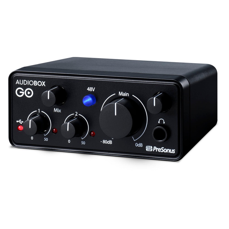 PreSonus AudioBox GO 2×2 USB Audio Interface