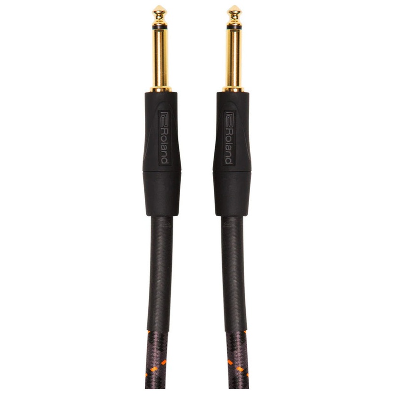 Roland RIC-G15 Gold Series Straight to Straight Instrument Cable – 15 ft.