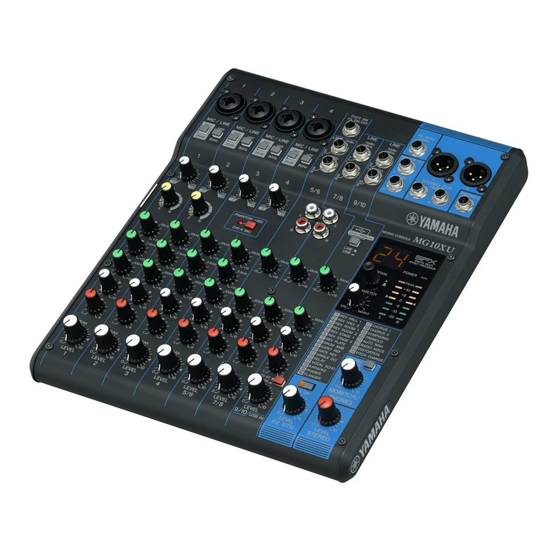 Yamaha MG10XU 10-Channel USB Mixer with Effects