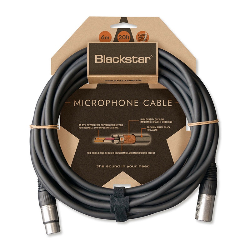 Blackstar XLR Microphone Cable – 20 ft.
