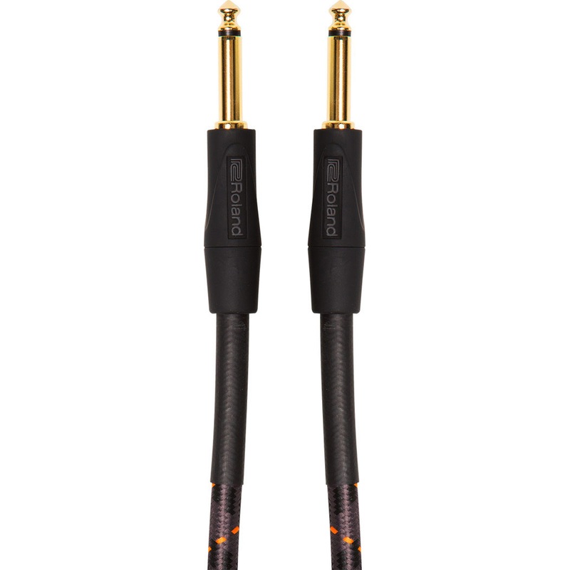 Roland RIC-G10 Gold Series Instrument Cable with Straight to Straight, 10ft