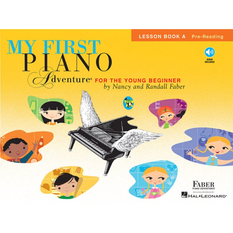 Faber Piano Adventures – My First Piano Adventure Lesson Book A w/ Audio Online