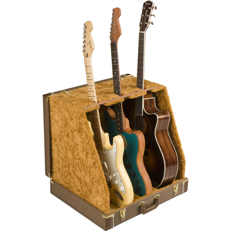Fender Classic Series Case Stand – 3 Guitar, Brown
