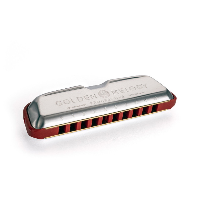 Hohner 544BX-F Golden Melody Harmonica – Key of F