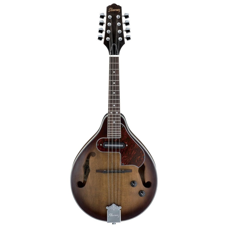 Ibanez M510E A-Style Acoustic Electric Mandolin – Open Pore Vintage Sunburst