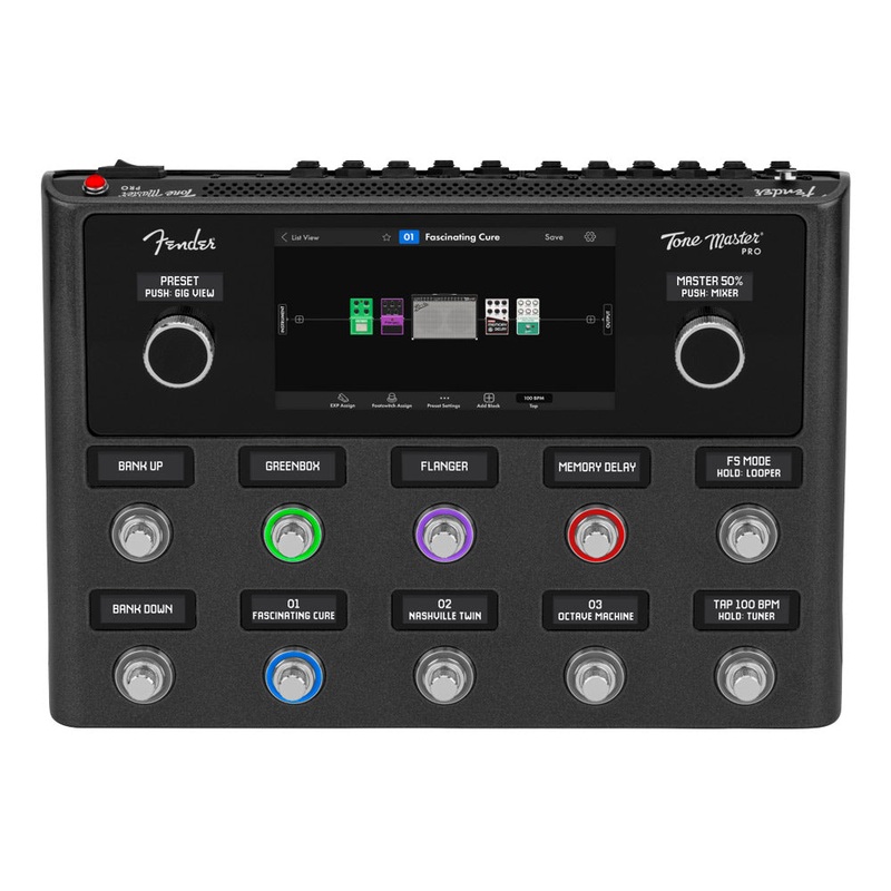 Fender Tone Master Pro Multi-Effects Guitar Modeling Processor