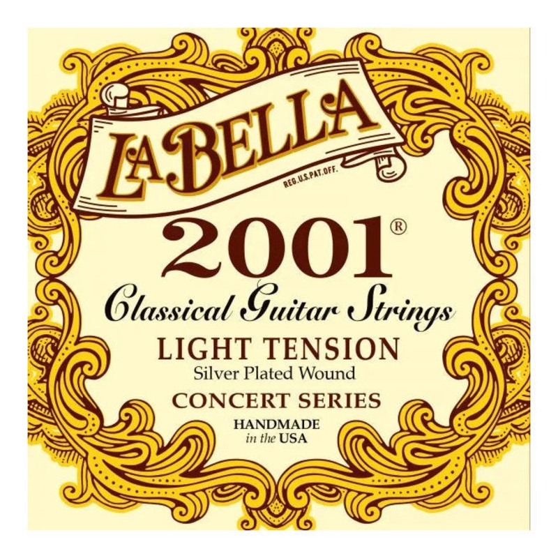 La Bella 2001 Classical Nylon Guitar Strings – Light Tension