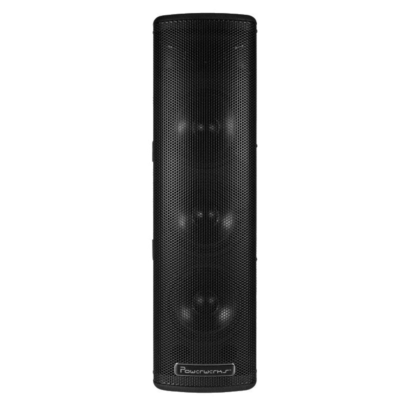 Powerwerks PW3X6BT 3-Channel PA Tower w/ Bluetooth 2-Band EQ – 300-Watt