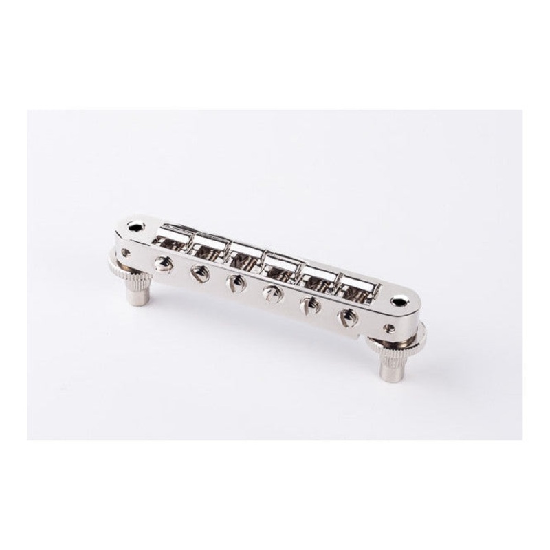 TonePros TP6-N Drop-In Nashville Style Bridge – Nickel