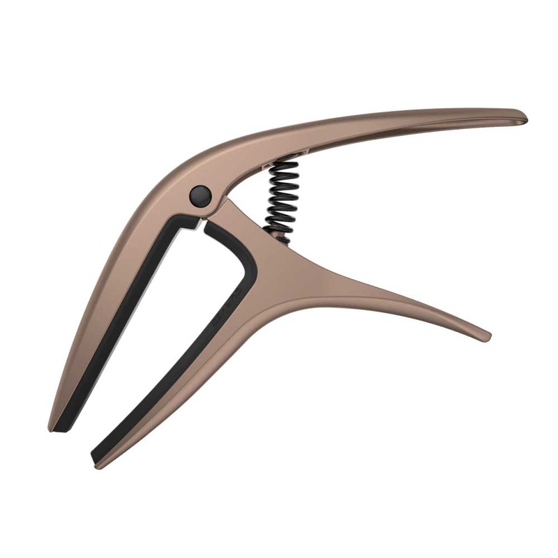 Ernie Ball P09608 Axis Dual Radius Capo – Pewter