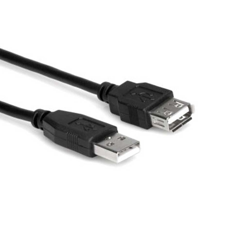 Hosa – USB-205AF – 5 ft High Speed USB Extension Cable – Type A Male to Female